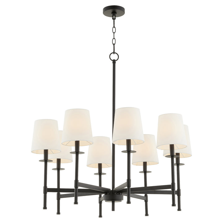 Quorum Belshaw 624-8-59 Chandelier Light - Matte Black