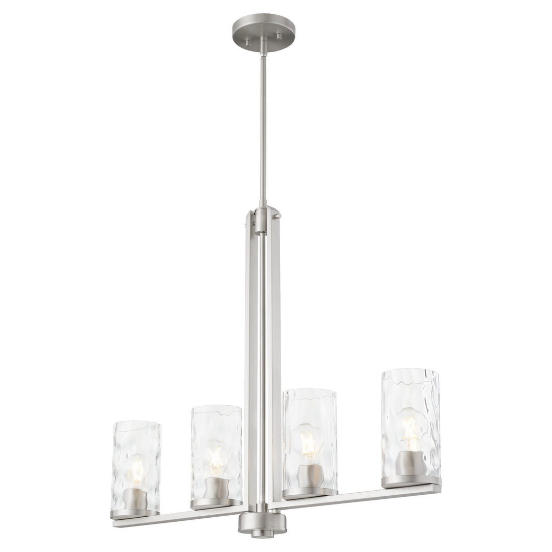 Quorum Steinway 6511-4-65 Pendant Light - Satin Nickel