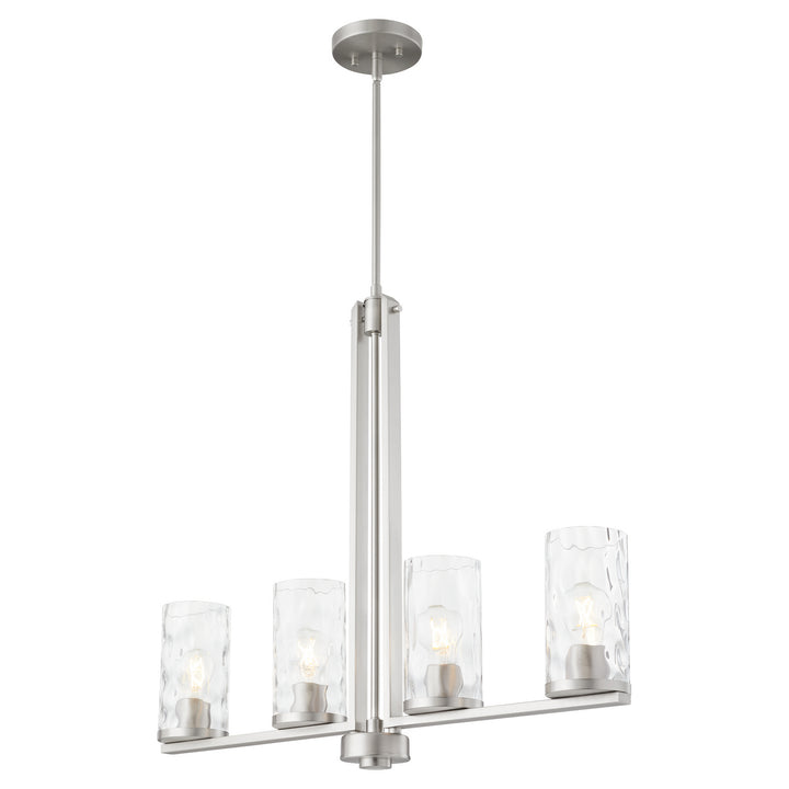 Quorum Steinway 6511-4-65 Pendant Light - Satin Nickel