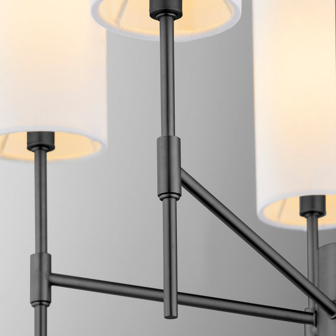 Quorum Hamilton 663-5-59 Chandelier Light - Matte Black