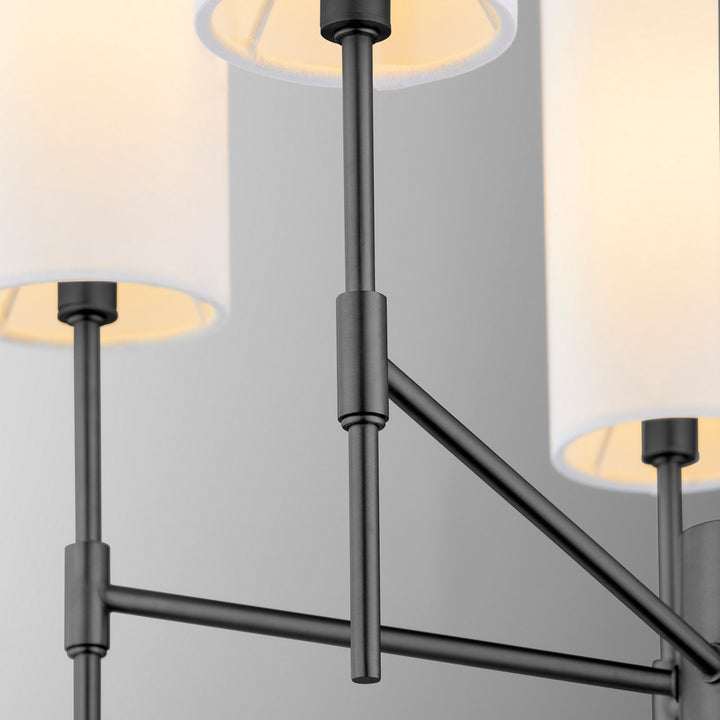 Quorum Hamilton 663-5-59 Chandelier Light - Matte Black
