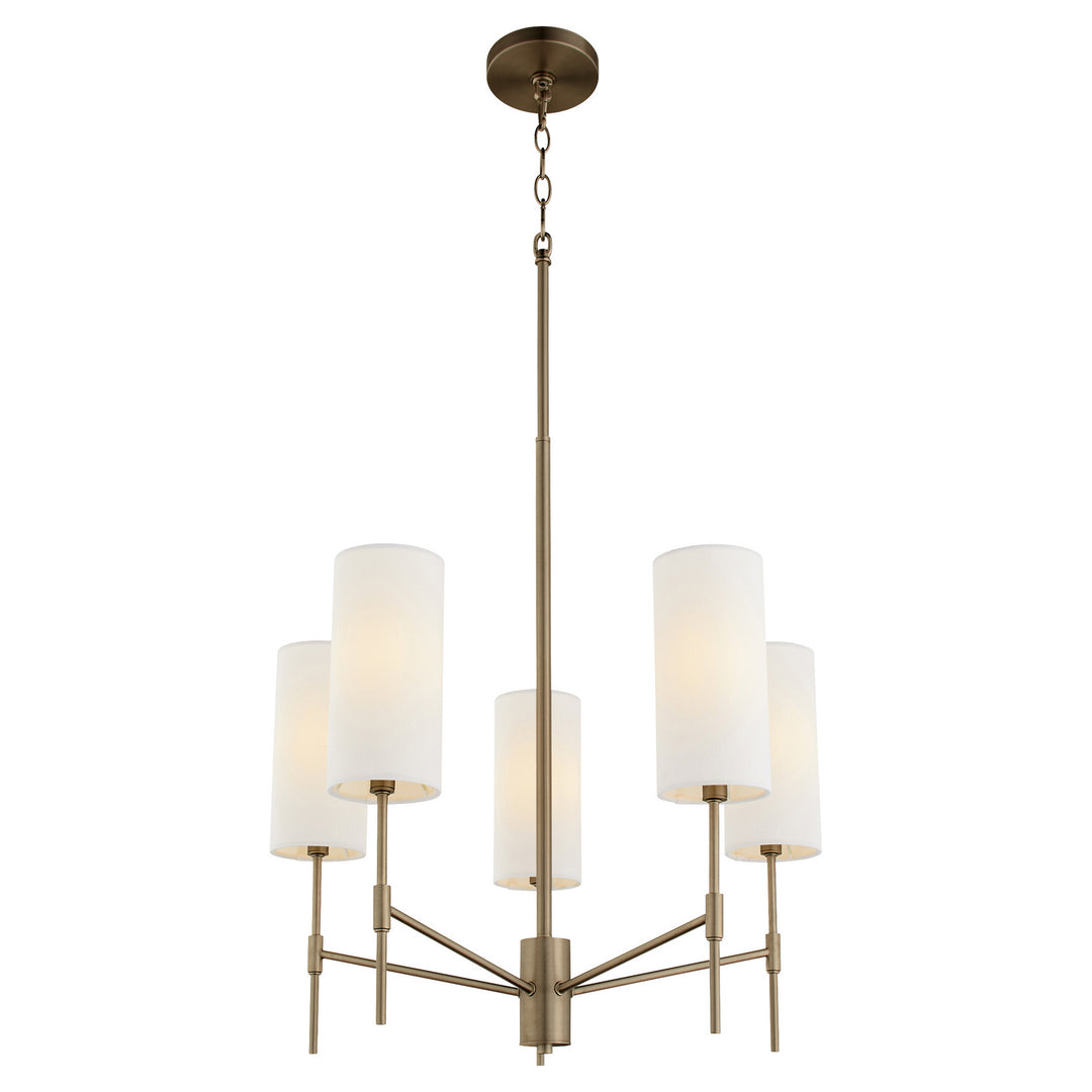 Quorum Hamilton 663-5-81 Chandelier Light - Dark Brass