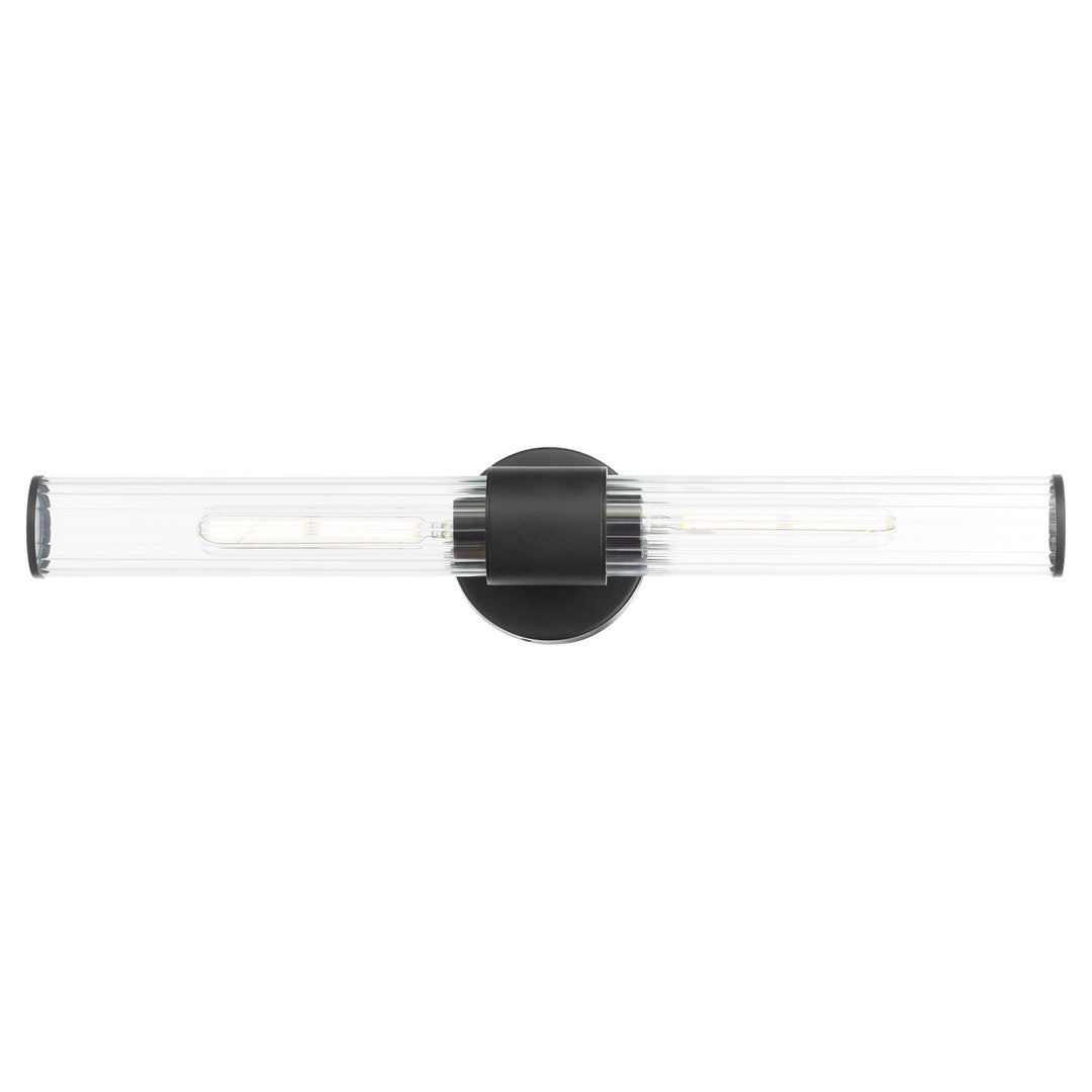Quorum Fuze 702-24-69 Bath Vanity Light 25 in. wide - Textured Black