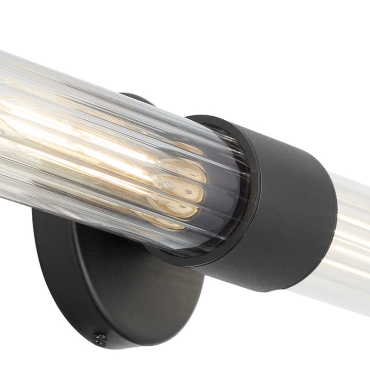 Quorum Fuze 702-24-69 Bath Vanity Light 25 in. wide - Textured Black