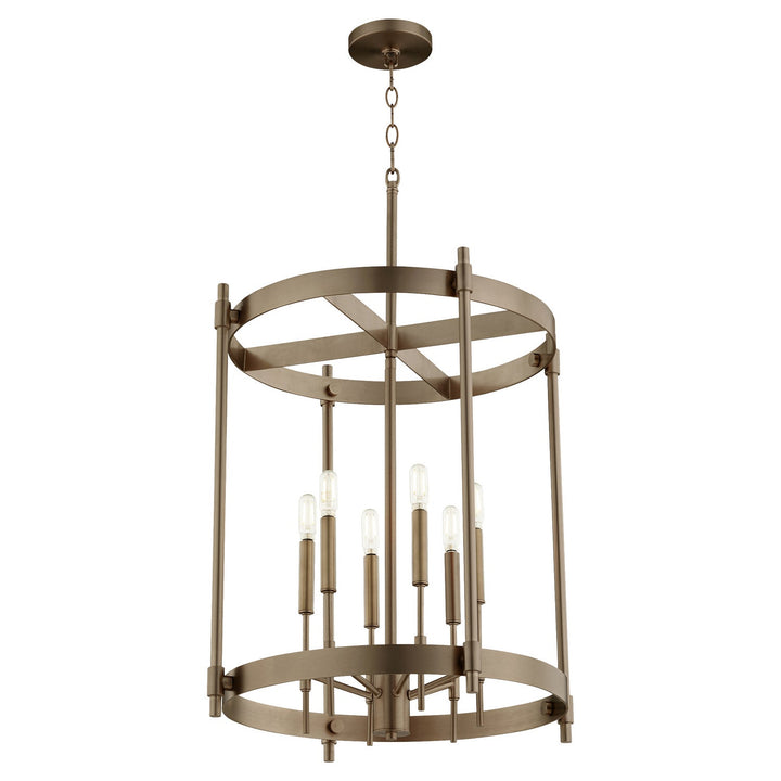 Quorum Hamilton 863-6-81 Pendant Light - Dark Brass