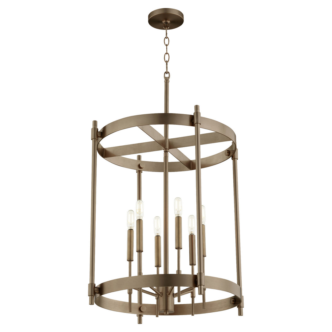 Quorum Hamilton 863-6-81 Pendant Light - Dark Brass