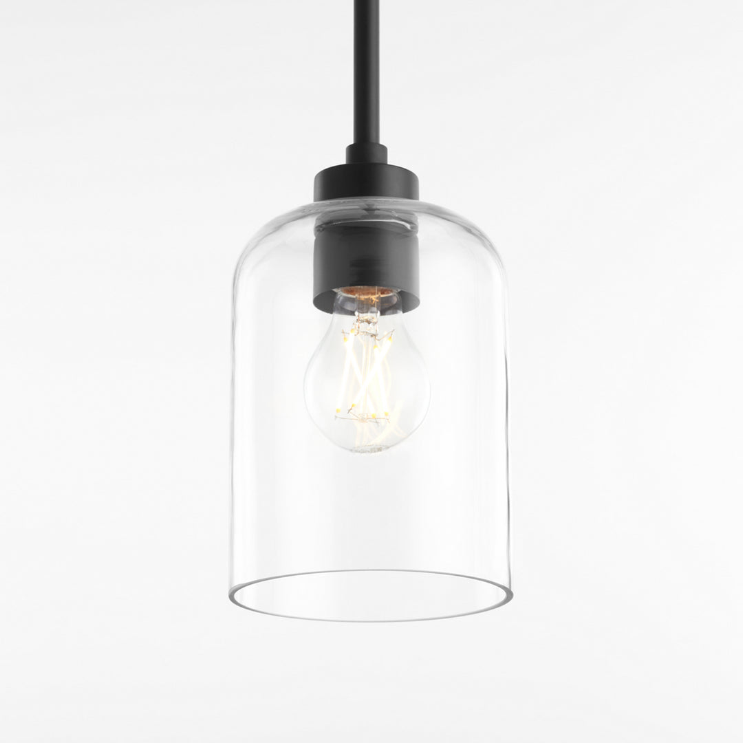 Quorum Tribute 3374-59 Pendant Light - Matte Black