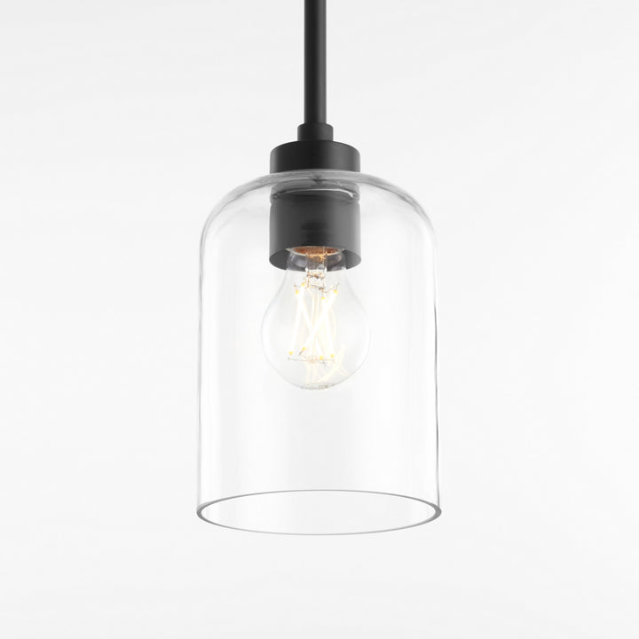 Quorum Tribute 3374-59 Pendant Light - Matte Black