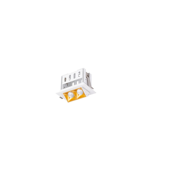 Wac Lighting R1GAT02-N930-GLWT  Multi Stealth Recessed Light Gold/White