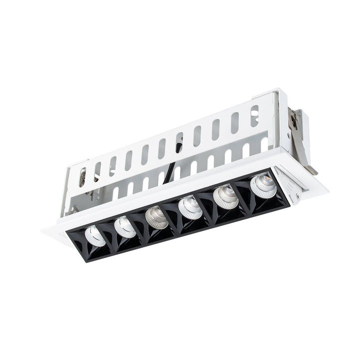 Wac Lighting R1GAT06-F940-BKWT  Multi Stealth Recessed Light Black/White