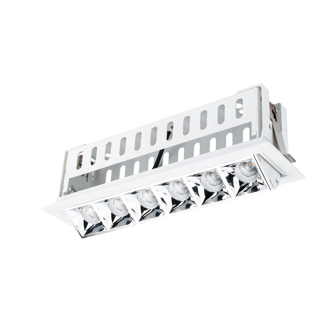 Wac Lighting R1GAT06-F940-CHWT  Multi Stealth Recessed Light Chrome/White