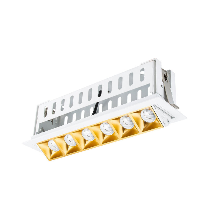Wac Lighting R1GAT06-N935-GLWT  Multi Stealth Recessed Light Gold/White