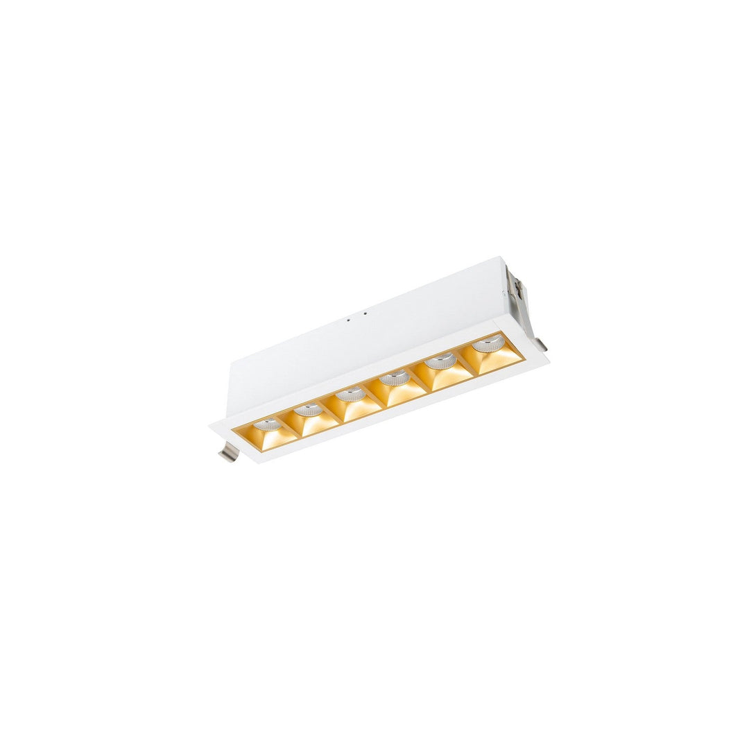 Wac Lighting R1GDT06-N935-GLWT  Multi Stealth Recessed Light Gold/White