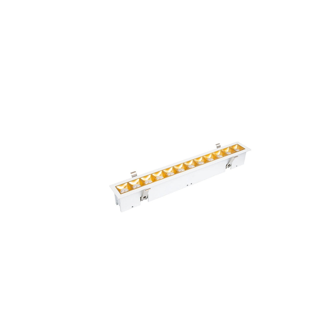 Wac Lighting R1GDT12-F935-GLWT  Multi Stealth Recessed Light Gold/White