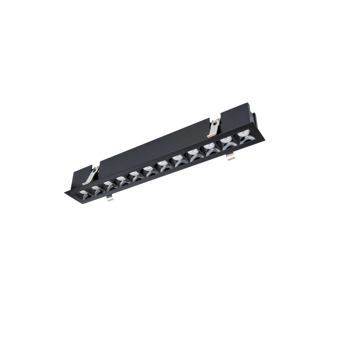 Wac Lighting R1GDT12-N935-BKBK  Multi Stealth Recessed Light Black/Black