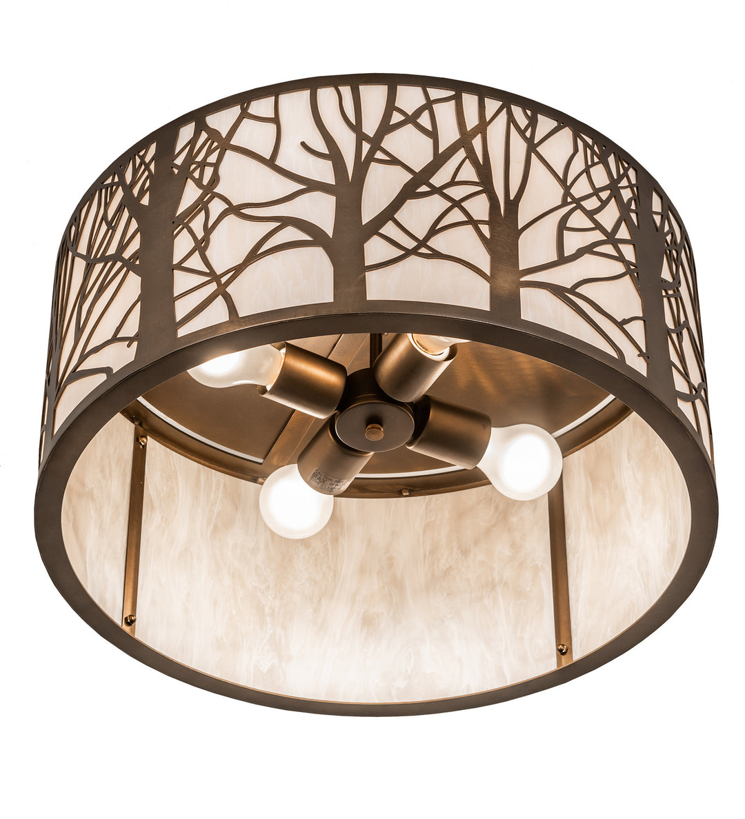 Meyda Tiffany Branches 247766 Ceiling Light - Antique Copper