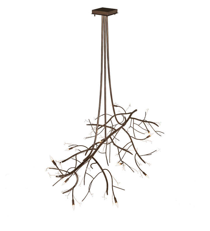 Meyda Tiffany Winter Solstice 251130 Chandelier Light - Bronze