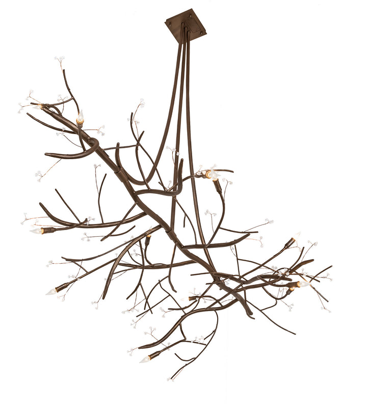 Meyda Tiffany Winter Solstice 251130 Chandelier Light - Bronze