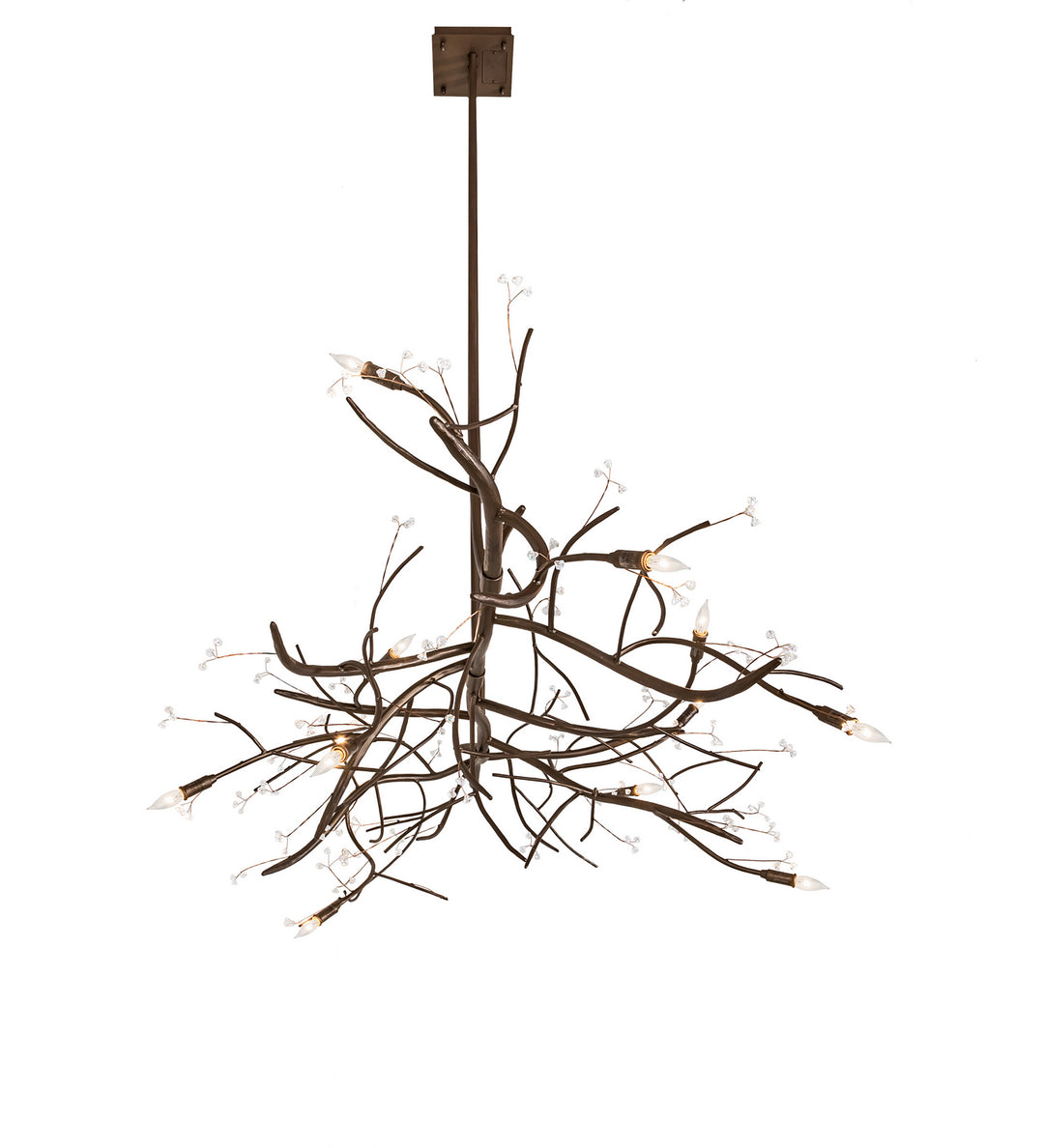 Meyda Tiffany Winter Solstice 251130 Chandelier Light - Bronze