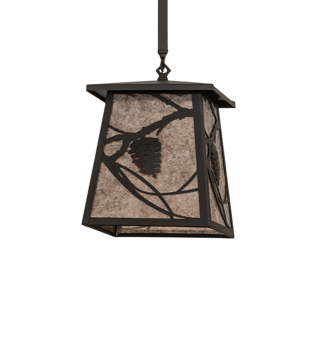 Meyda Tiffany Whispering Pines 252361 Pendant Light - Wrought Iron