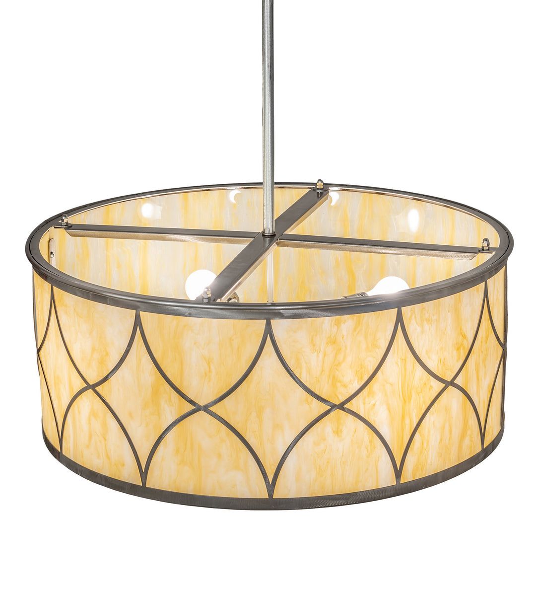 Meyda Tiffany Diamond 252431 Pendant Light - Steel