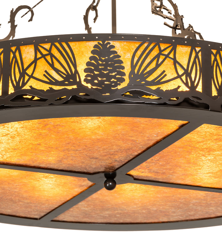 Meyda Tiffany Mountain Pine 254176 Ceiling Light - Timeless Bronze