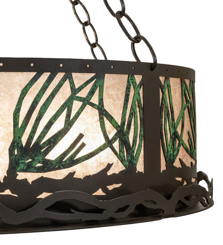 Meyda Tiffany Mountain Pine 254835 Ceiling Light - Timeless Bronze