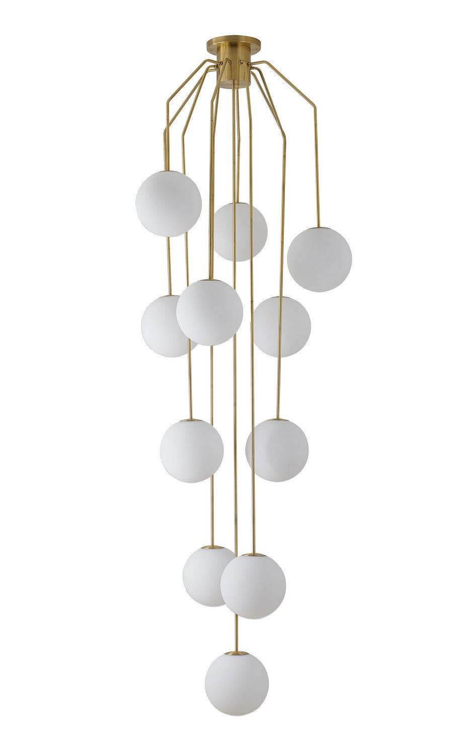Bethel International BANLT13 Chandelier Light - Antique Brass