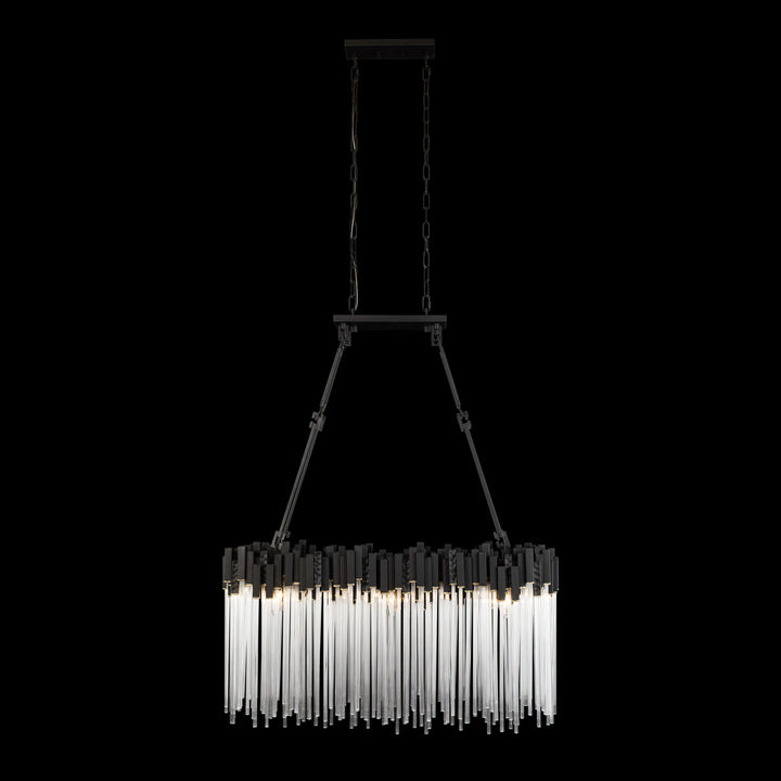 Varaluz Matrix 309N06MBFG Pendant Light - Matte Black/French Gold