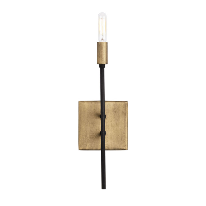 Varaluz Bodie 314W01HGCB Wall Sconce Light - Havana Gold/Carbon