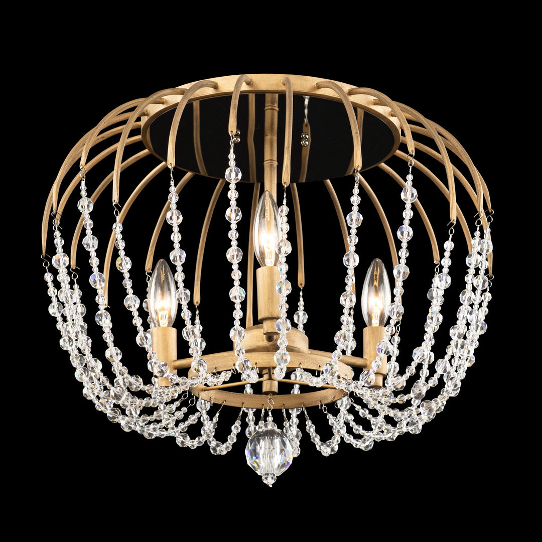 Varaluz Voliere 343S03HG Ceiling Light - Havana Gold