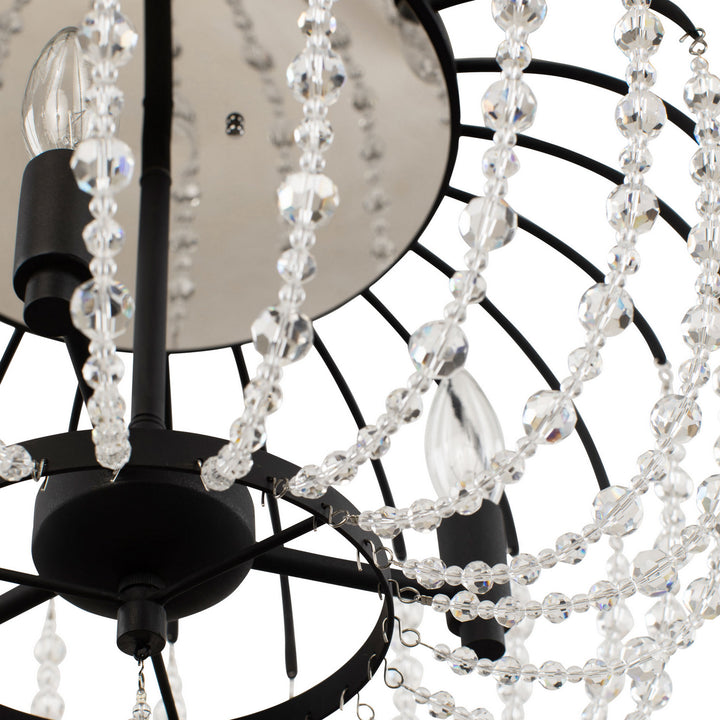 Varaluz Voliere 343S03MB Ceiling Light - Matte Black