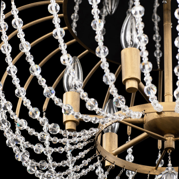 Varaluz Voliere 343S06HG Ceiling Light - Havana Gold