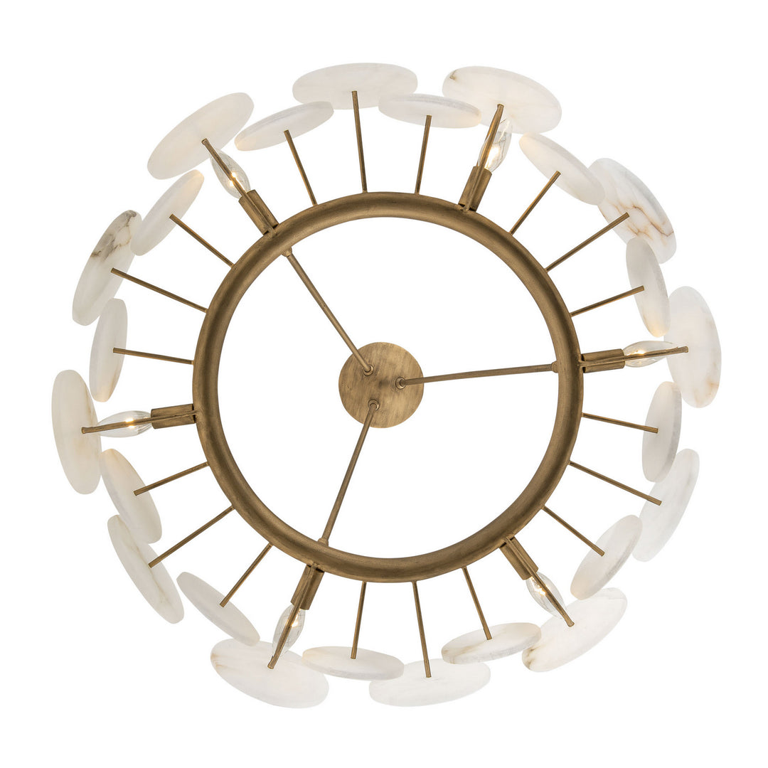 Varaluz Cosmos 370C06HG Chandelier Light - Havana Gold