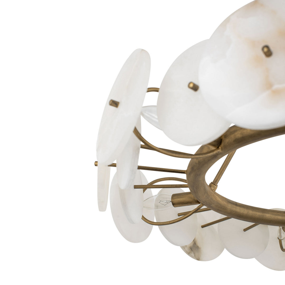 Varaluz Cosmos 370C06HG Chandelier Light - Havana Gold
