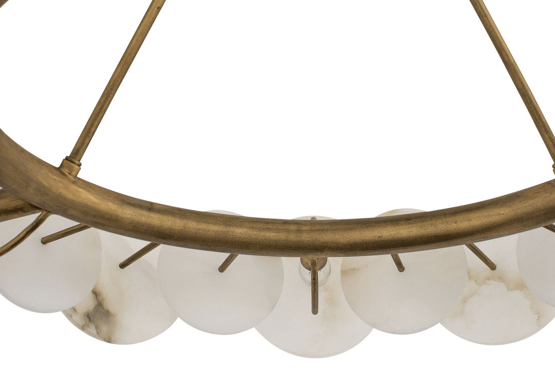 Varaluz Cosmos 370C06HG Chandelier Light - Havana Gold