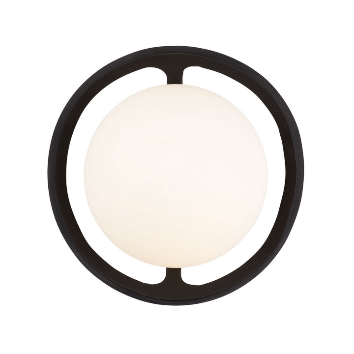 Varaluz Black Betty 374W01CBFG Wall Sconce Light - Carbon/French Gold