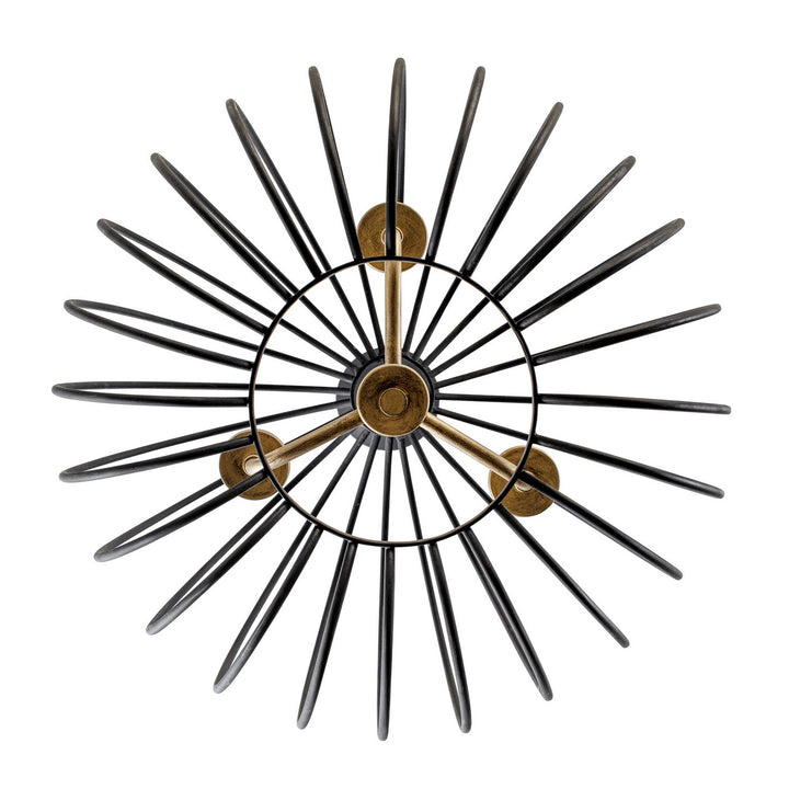 Varaluz Nico 375P03CBHG Pendant Light - Carbon/Havana Gold