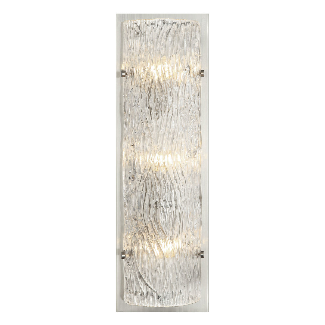 Varaluz Morgan 376W03BN Wall Sconce Light - Brushed Nickel