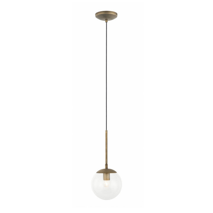 Varaluz Mid-Century 612740 Pendant Light - Antique Brass