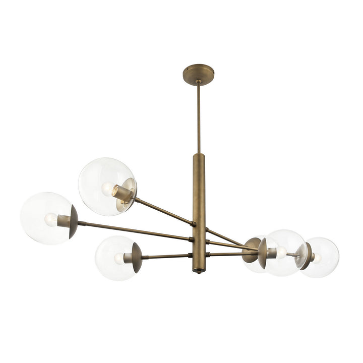 Varaluz Mid-Century 612750 Pendant Light - Antique Brass