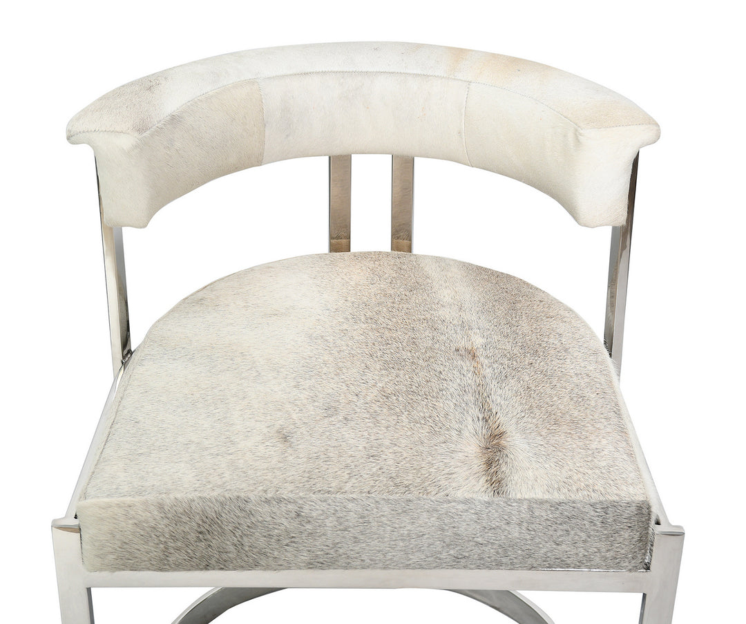 Bethel International 1158CR/CH/GREY   Furniture Chrome