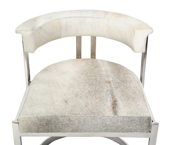 Bethel International 1158CR/CH/GREY   Furniture Chrome