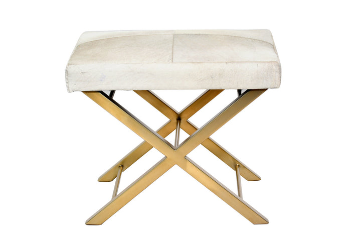 Bethel International 1296OT/GD/GREY   Furniture Gold