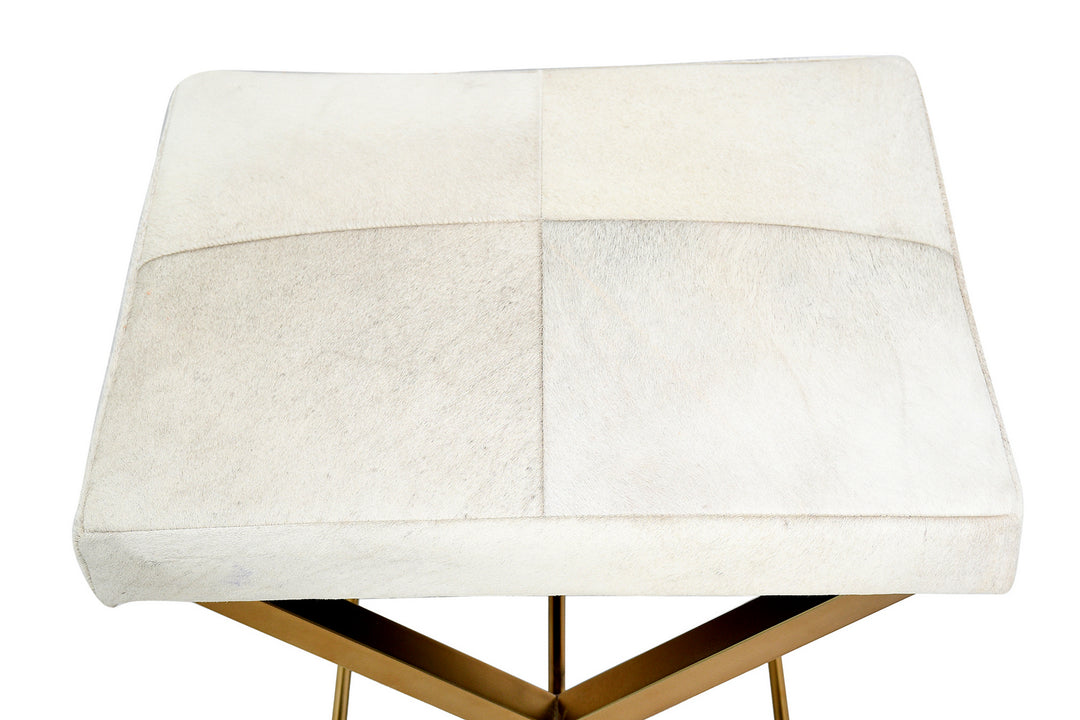 Bethel International 1296OT/GD/GREY   Furniture Gold