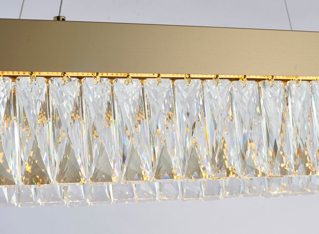 Bethel International FT97C40G/3000K Chandelier Light - Gold
