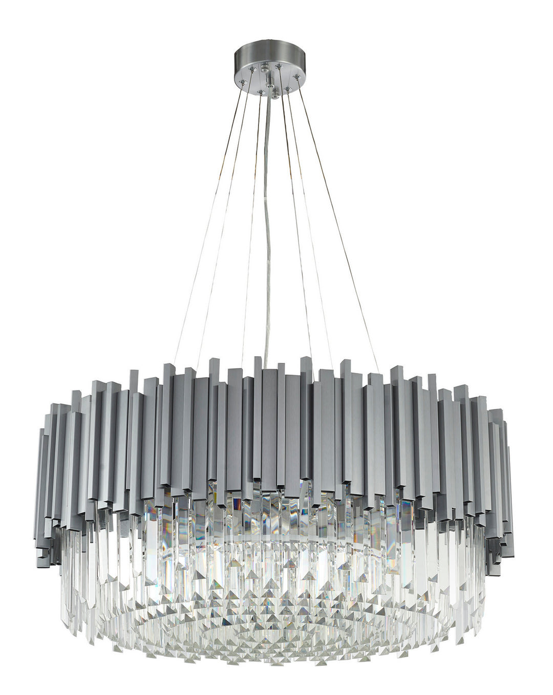 Bethel International MU10C28CH Chandelier Light - Chrome