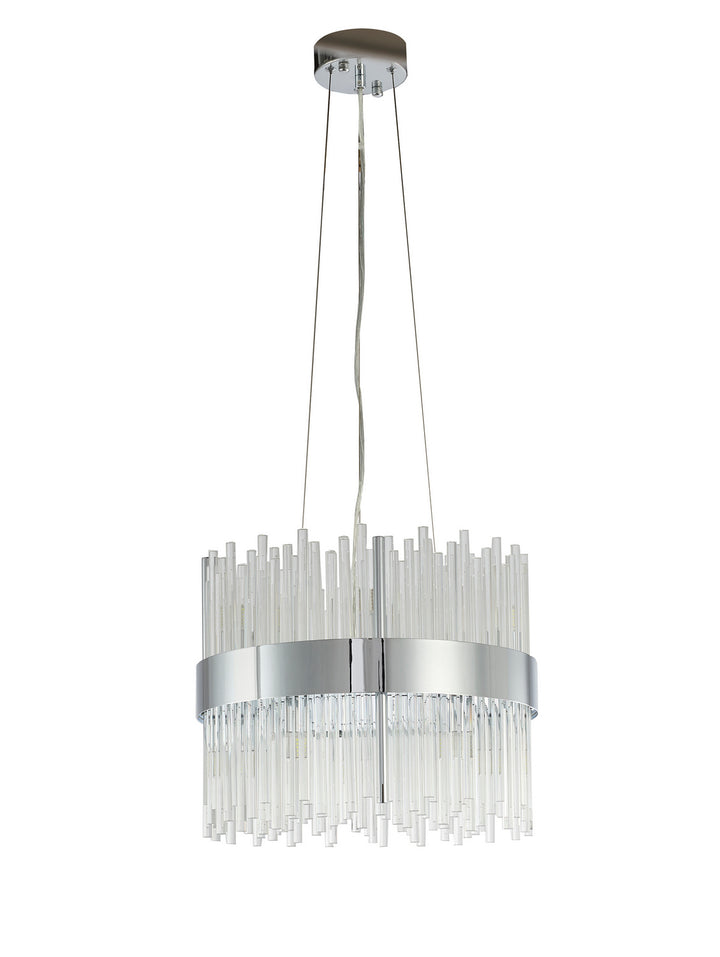 Bethel International MU57S15CH Chandelier Light - Chrome