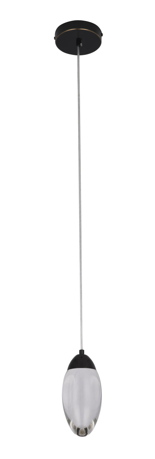 Bethel International OCH04P7BK Pendant Light - Matte Black