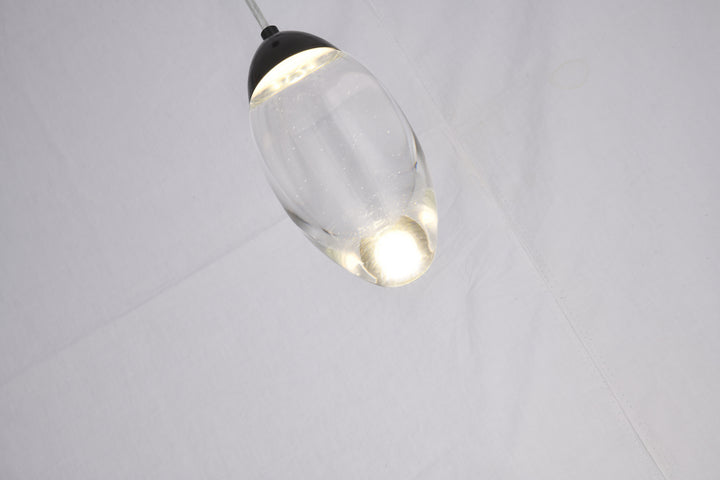 Bethel International OCH04P7BK Pendant Light - Matte Black